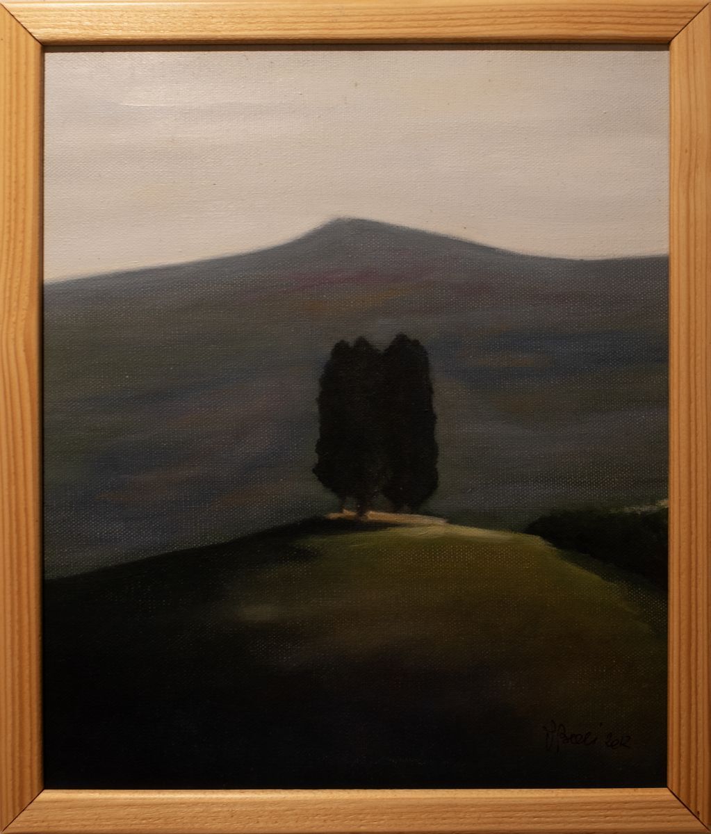 Piera Berselli  Bruno - Cipressi a Monte Donato